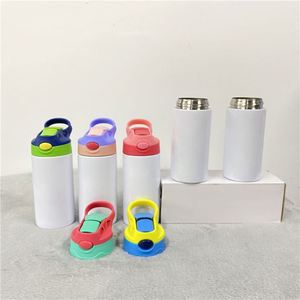 Termo Térmico de 12 oz, Acero Inoxidable 304 de Doble Pared, Botella de Agua Infantil para Sublimación, Vaso de 350 ml - Product Image 1