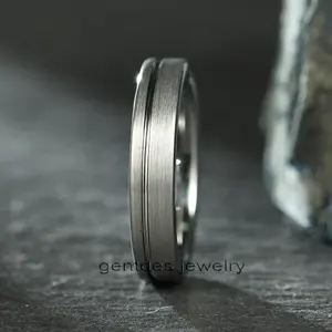 Gentdes Jewelry Wholesale Jewelry Plated Wedding Band Tungsten Carbide Rings For Women Men