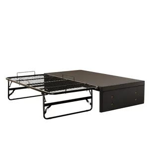 New Design Living Room Furniture Double Bed Models Metal Trundle Beds Metal Upholstered Bed Frame Black Bedroom Furniture