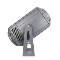 Proyector LED RGBW para Exteriores de 300W-450W con Zoom, Efecto de Patrón de Agua, IP65 Impermeable, Proyector Gobo para Paisajes