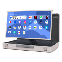 ELC Monitor Portátil Inteligente de 27 Pulgadas con Sistema Android 14, Pantalla Táctil, Maletín, Tablet con Fábrica de Origen