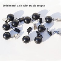 JM JM-6053013A Clips de poids pour rideaux en métal robuste, solides, pour l'extérieur, résistants au vent et à l'eau, pour nappes et décorations