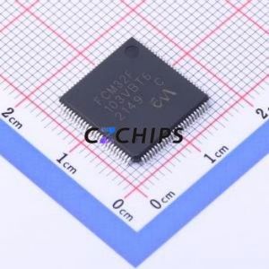 LQFP-100 FCM32F103VBT6วงจรรวมไมโครคอนโทรลเลอร์ (MCU/MPU/SoC) วงจรรวม (14x14) - Product Image 1