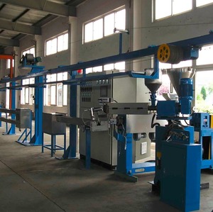 March promotional Shanghai China 90 auto coiling and auto wrapper electric wire extrusion line - Product Image 5