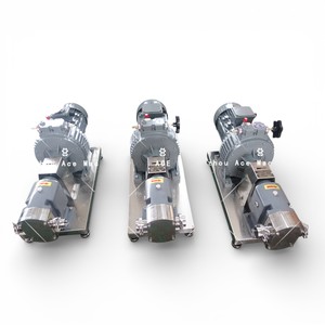 Bomba de Lóbulos Rotatorios de Acero Inoxidable de Grado Sanitario Ace para Transferencia de Líquidos de Alta Viscosidad como Massecuite, Maltosa y Solución de Sacarosa - Product Image 5