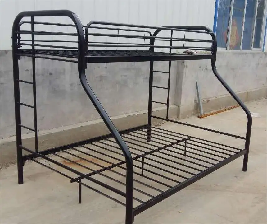 Оптовая цена, металлическая двухъярусная кровать, двухъярусная кровать для 3 человек, производство, домашние стальные трехъярусные кровати для детей