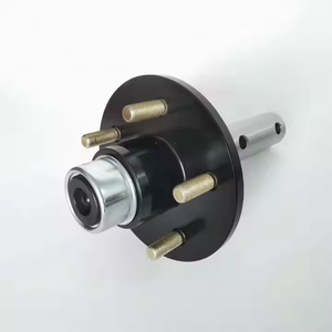 <span class=keywords><strong>Axe</strong></span> solide carré/rond de haute qualité, 2200/3500/7000 livres, <span class=keywords><strong>avec</strong></span> roues, pour pièces et accessoires de remorque, directement de l'usine - Product Image 2