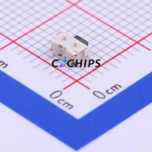 1TS003B-2000-3500A-CT Tactile Switch SMD,1.8x4.6mm Switch Single Pole Single Throw Rectangle Button 2N Horizontal Mount - Product Image 2