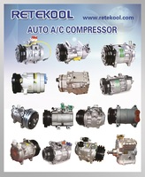 Nouvelle pompe à réfrigérant pour climatiseur automobile KOOLMAN 12V compatible avec les compresseurs d'air OE 447180-8750 447220-6651 447220-6871