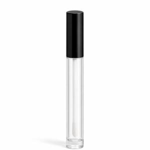 Tubes de gloss à lèvres vides, emballage cosmétique convivial, emballage personnalisé en PETG, petit récipient transparent vide de 4 ml, tube de gloss à lèvres - Product Image 1