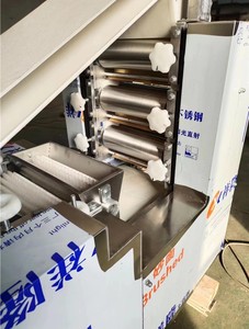 Automatic 5-50cm Flatbread Maker - <b>Flour</b> Tortilla/Pita/Arabic Bread/Pizza Dough Roller & Sheeter for Commercial Bakery Use Arabi - Product Image 3