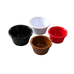 Cuenco reutilizable de melamina, Ramekin apilable