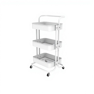 Nouveau Meuble de Rangement Multifonctionnel Lumetal Vietnam sur Pied pour Salon, Haute Qualité, Design Minimaliste Haut de Gamme, Mobile à Trois Niveaux - Product Image 2