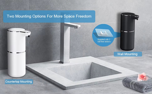 Cảm Biến Xà Phòng Phòng Tắm Khách Sạn Treo Tường Có Thể Sạc Lại Tự Động Bọt Xà Phòng Lỏng Dispenser - Product Image 6