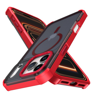 เคสโทรศัพท์มือถือแบบแม่เหล็กกันกระแทกมุมโค้งมน รุ่น Reinforced Corner Matte สำหรับ iPhone 17 16 15 Pro Max  ฝาหลังแบบด้าน แข็งแรง ทนทานต่อแรงกระแทก - Product Image 2