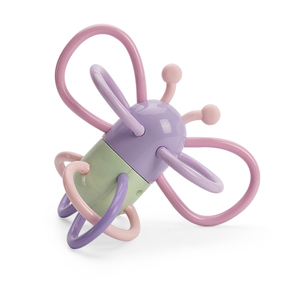 Vente en gros de jouets de dentition <span class=keywords><strong>pour</strong></span> bébés en silicone Offres Spéciales <span class=keywords><strong>pour</strong></span> nourrissons de <span class=keywords><strong>3</strong></span> <span class=keywords><strong>mois</strong></span> sans BPA papillon de dentition en silicone souple et lissant - Product Image 2
