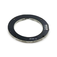 Anneau LED RGB BSC) 12 bits WS2812 5050 avec pilotes intégrés et carte de développement intelligente grande taille