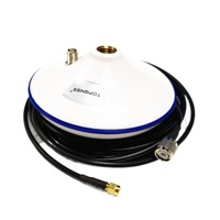 Station de base CORS, Antenne de mesure multifréquence GNSS GPS RTK, Tête champignon haute précision pour écoles de conduite