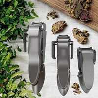 Coupe-ongles en acier inoxydable de haute qualité 5 en 1 avec boîte de rangement, outils de pédicure et de manucure