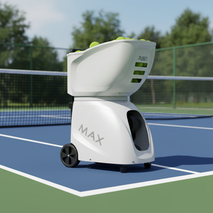 Máquina de Tenis y Pádel Portátil de Acero Resistente, Controlada por Aplicación, con Velocidad Ajustable para Entrenamiento en Club y en Casa - Product Image 1