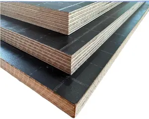 Berwarna lembar kayu lapis 4x8 Film menghadapi kayu lapis/beton Formwork kayu lapis untuk konstruksi