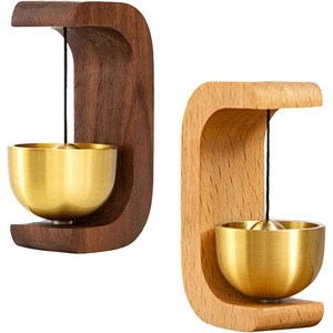 Campana de recordatorio para los comerciantes, fácil de instalar y colgar, y se utiliza para la decoración de madera de tiendas, cafeterías y oficinas - Product Image 4