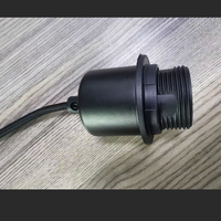 Kit de cordon pour lampe suspendue en textile avec interrupteur marche/arrêt, AC 165-265V, support d'ampoule fileté E27 et prise AU