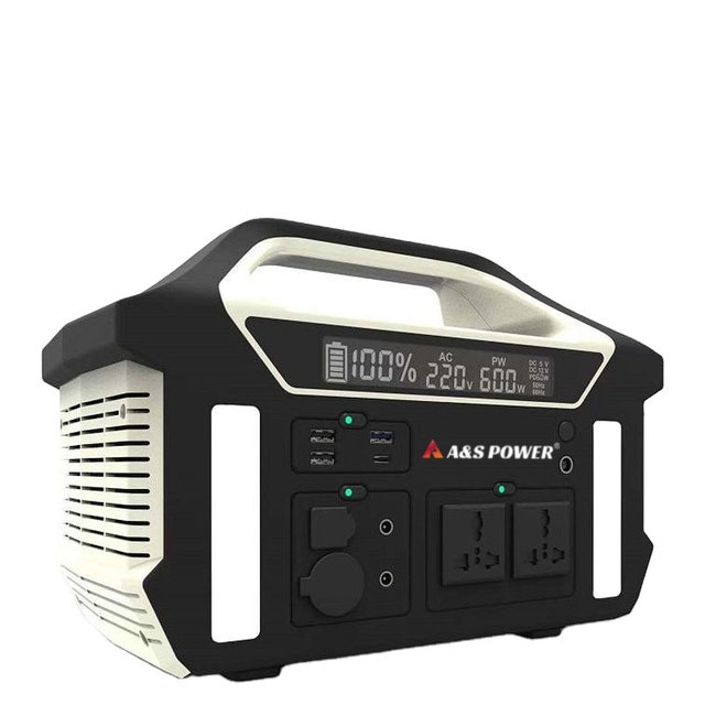 Portable Power Station 1000W Multi-functional Power Bank With MPPT for Solar Charge