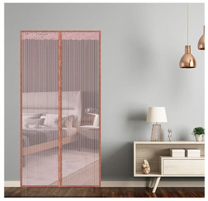 <span class=keywords><strong>Cortinas</strong></span> Magnéticas <span class=keywords><strong>para</strong></span> puerta <span class=keywords><strong>con</strong></span> cierre de malla, mosquitera manos libres, pantalla magnética <span class=keywords><strong>para</strong></span> puerta - Product Image 2