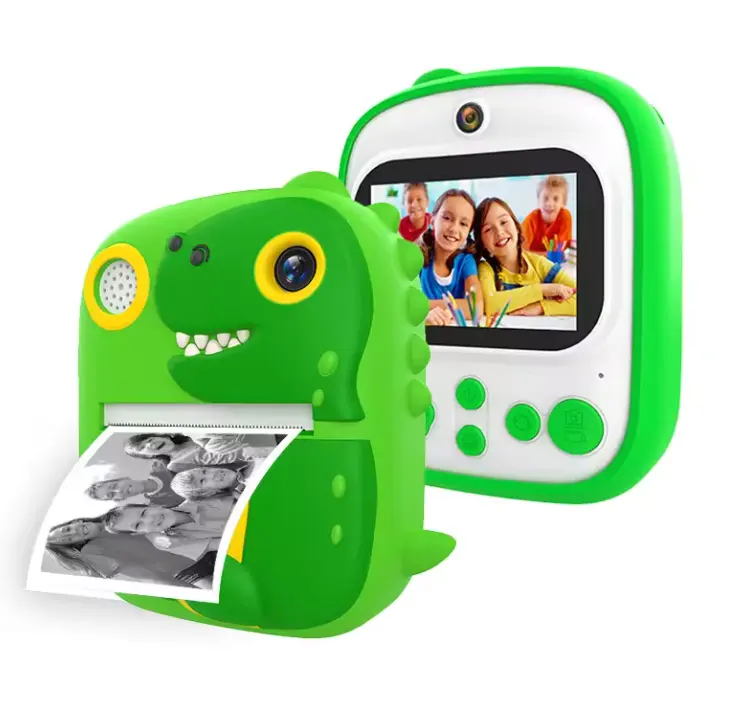 YYTech P3 2.4 pollici IPS schermo 1080P HD registrazione Video bambini stampa istantanea foto giocattoli per bambini da 3 a 6 regali di compleanno