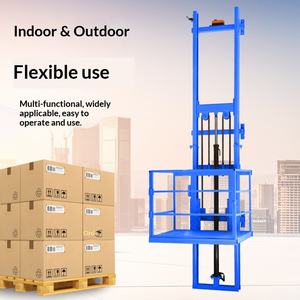 מעלית מספריים הידראולית עם זרוע אנכית ושולחנות חשמליים - Product Image 4