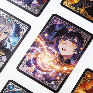<span class=keywords><strong>Tarjetas</strong></span> de Juego Personalizadas de PVC con Diseño Impreso TCG, <span class=keywords><strong>Tarjetas</strong></span> de Póker <span class=keywords><strong>Profesionales</strong></span> con Caja Dorada - Product Image 2