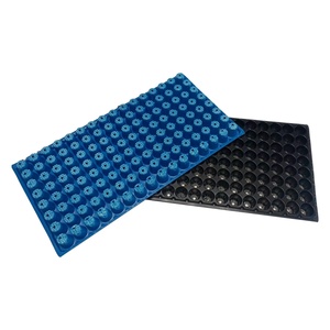 Barquettes <span class=keywords><strong>de</strong></span> <span class=keywords><strong>semis</strong></span> en plastique épaissies <span class=keywords><strong>de</strong></span> couleur bleue résistantes aux hautes températures, 128 cellules rondes, pour le marché philippin - Product Image 5