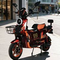 Vélo Électrique KUMA 800W 72V avec Assistance au Pédalage, Moteur Brushless 20Ah, Autonomie 60km, 3 Vitesses, Cadre en Acier Carbone, Freins à Disque Hydrauliques - Vente en Gros