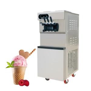 SUNMAX vente à chaud petite sorbetière molle de table 2 + 1 saveurs machine à crème glacée prix - Product Image 2