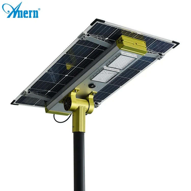Anern Streetlight Led Solar High Power Motion Sensor Led Solar Straat Licht 150W