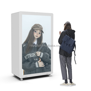 <span class=keywords><strong>2025</strong></span> New 86 inch Kích thước con người tương tác 3D Hologram hộp trong suốt LCD Showcase màn hình cảm ứng holoportation Hologram thiết bị - Product Image 2