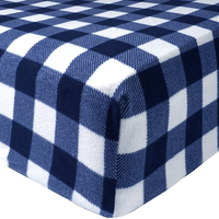 Parure de lit en polaire 100 % polyester au design moderne 2026, housse de couette et draps pour hôtel