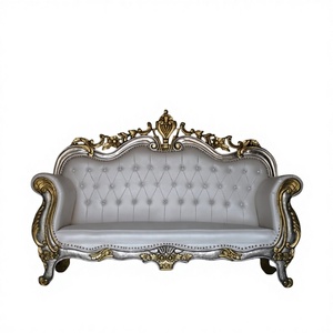 โซฟาแบบสองที่นั่งที่นั่งแบบเรียบง่ายหรูหราสำหรับงานแต่งงานงานสำหรับเจ้าสาวและเจ้าบ่าว - Product Image 1