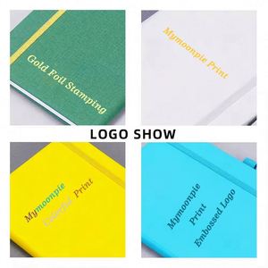 โรงงานผลิตสมุดธุรกิจ A5 ปกหนัง PU แข็ง พร้อมพิมพ์โลโก้ตามสั่ง 100 แผ่น กระดาษเส้นบรรทัด คุณภาพสูง - Product Image 3