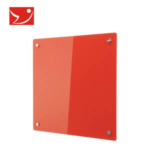 Tableau blanc en verre trempé à aimant puissant, couleur et taille personnalisables, design facile à nettoyer, outil pédagogique à domicile, tableau d'affichage effaçable à sec - Product Image 3