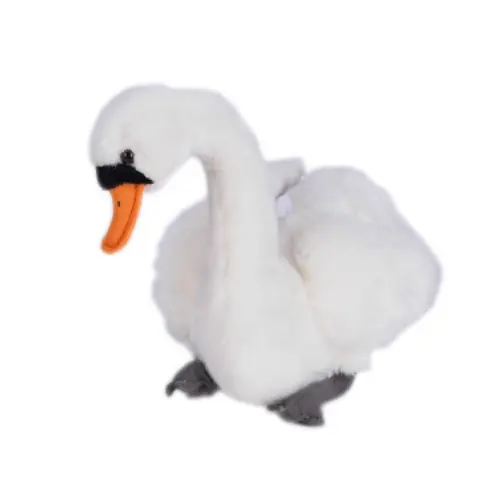 Simulation animal White Swan Doll Black Swan plush toy