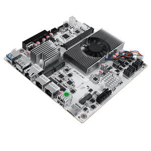 10G 8-Bay NAS-Mainboard Intel N150 N100 I3-N305 1x 10G 2x 2,5G LANs 2x NVMe 2x SFF-8643 auf 8x SATA PCIe x1 Typ-C Firewall-Hauptplatine - Product Image 1