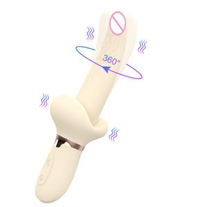 7周波数デュアルモーター防水刺激繊細な舌タッチバイブレーター - Product Image 1