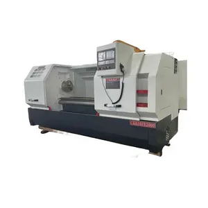 China Manufacturer Orange CNC Machine Tools Company Made Flat Bed Lathe With GSK CNC Controller System CK6160