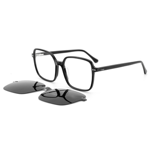 Gafas de Sol Cuadradas para Hombre, Diseño 2026, Gafas de Sol Personalizadas para Hombre, Gafas de Sol Polarizadas de Acetato - Product Image 1