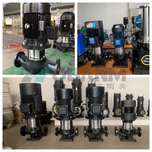 Pompe industrielle verticale Hobanm-TD 15 CV pour circulation d'eau froide et chaude, surpresseur 15 kW - Product Image 3