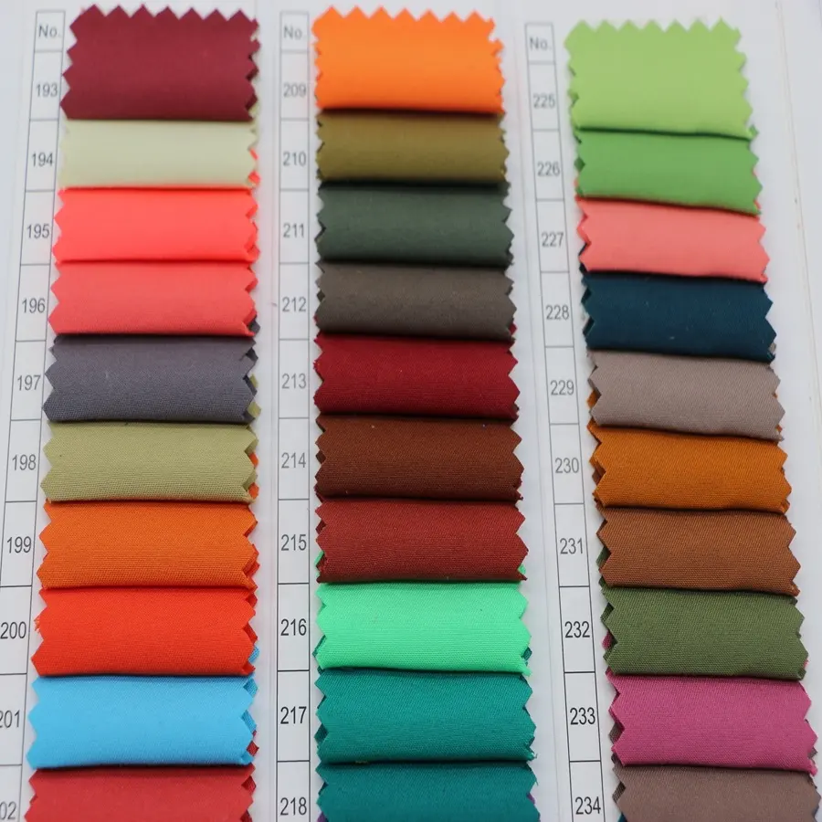100% Polyester Twill Waterproof Peach Skin Fabric For beach shorts and hat