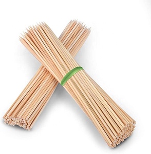 Bâtonnets de barbecue en bambou fins et longs, biodégradables, en vente promotionnelle, nouveaux produits - Product Image 1