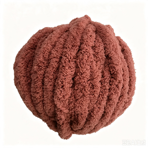Wholesale 7 Jumbo Chenille <b>Yarn</b> Super Fluffy and Soft Bluky Chenille <b>Yarn</b> 2cm for Knitting Blanket - Product Image 5